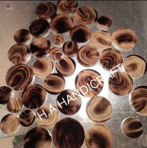 Botones de Asta de Búfalo HA Artesanías de Alta Calidad Tamaños y Colores Personalizables Decoración con Lentejuelas Uso en Prendas de Moda Jeans - Product Image 1