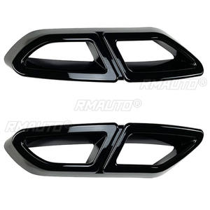 2 Pcs <b>Car</b> Rear Exhaust Pipe Tail Throat Exhaust <b>Diffuser</b> Frame <b>for</b> Volkswagen Passat B8 2016-2019 Auto Styling Accessories - Product Image 3