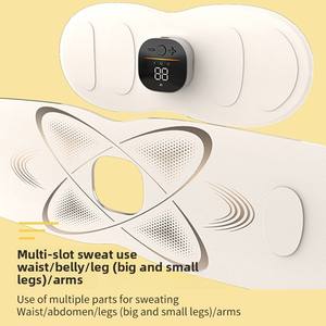 Masajeador de cintura y Abdomen EMS, calefacción eléctrica para el hogar, cinturón moldeador de sudor, pequeño dispositivo de Fitness para entrenamiento Abdominal - Product Image 3
