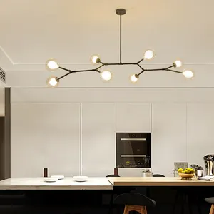 Nordic lampen woonkamer lamp kroonluchter moderne minimalistische restaurant slaapkamer hanglamp