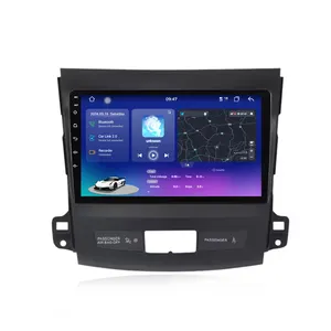 2K QLED 12+512GB Android 13 8 Core Auto Stereo für Mitsubishi Outlander 2005-2011 Peugeot 4007/Citroen C-Crosser mit Gps und Autoradio