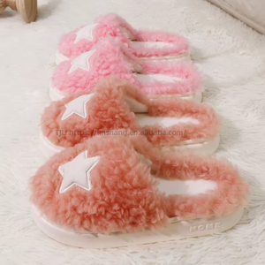 Chaussons de maison de haute qualité, chaussons en PVC, chaussons en peluche, chaussons de chambre, chaussures pour hommes à prix de gros - Product Image 2