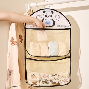 <b>Hanging</b> Behind the <b>Wall</b> Door Multifunctional <b>Wall</b> Mounted Sundries <b>Storage</b> Bag Baby's Room Breathable Mesh <b>Storage</b> Bag - Product Image 3