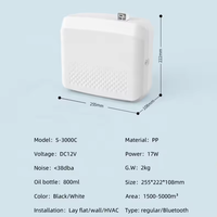 Diffuseur d'huiles parfumées intelligent de luxe, commercial, grand, sans fil, 800 ml, Wifi, HVAC