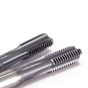 Taraud à cannelure droite Bibo pour acier M3/M4/M5/M6/M7/M8/M10/M12, taraud à filetage métrique solide et jeu de tarauds et filières en alliage pour la coupe de filetage - Product Image 3