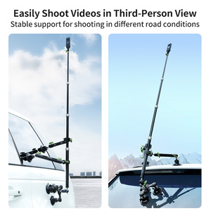 Ổn định chuyên nghiệp toàn cảnh hành động máy ảnh <span class=keywords><strong>Monopod</strong></span> chủ với ba hút cup núi 360 độ xoay - Product Image 3