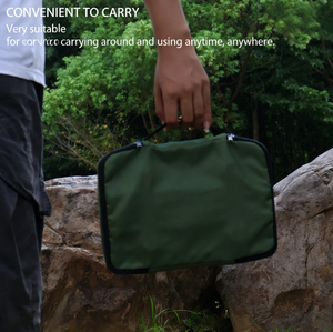 <span class=keywords><strong>Siège</strong></span> de camping portable et <span class=keywords><strong>léger</strong></span> - Conception pliable avec tissu Oxford 600D, parfait pour les aventures en plein air et les pique-niques - Product Image 3