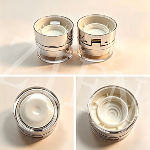 Tube cosmétique à double paroi en PE <span class=keywords><strong>de</strong></span> 35 mm, 30 à 70 ml, avec bouchon à pression, personnalisable avec logo OEM/ODM, pour crème <span class=keywords><strong>BB</strong></span>, crème pour les yeux, crème pour les mains - Product Image 6