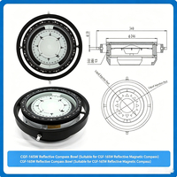Boussole de navigation marine, boussole électronique marine, boussole magnétique à projection, bol de rechange pour bateau/navire