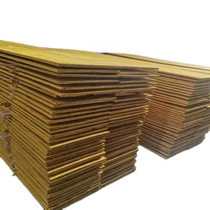Pine Plywood Yellow And Waterproof Painted Surface 3 Ply Pine Plywood For Concrete Formwork