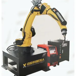 Automatic arm robot with CO2 weld machine for metal welding