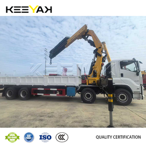 شاحنة رافعة 28 طن مزودة برافعة ذراع مفصلية من 8 أقسام من إيسوزو، رافعة شاحنة متنقلة، معدات آلات هندسية - Product Image 4