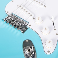 En vente personnalisé chinois qualité basse électrique tilleul droit 6 cordes métal Folk guitare basse électrique pour garçons filles