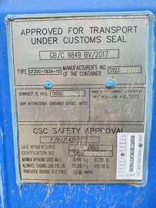 Cheap Used 20GP Standard <b>Shipping</b> Container, Watertight CSC Certified <b>Box</b> for Sea Transport & Storage - Product Image 4