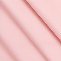 TC 90/10 Polyester Pamuk Poplin Astar Kumaşı 100gsm Beyaz Düz Rulo Paket Gömlek Üniforma İş Kıyafetleri için