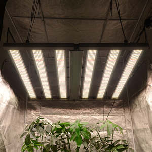 Lámpara de Cultivo LED Plegable de Espectro Completo, 4 Barras, Clasificación IP65, 800W, UV IR, para Horticultura Interior, Floración en Invernadero - Product Image 6