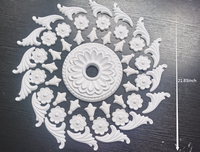 Médaillon de plafond EUROPÉEN Décoration murale Rossets & Onlays Accessoires étanches durables pour murs intérieurs