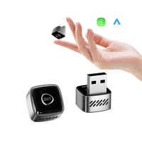 Adaptador Mini USB para CarPlay, Conexión Inalámbrica para Android Auto, Dongle Plug and Play, USB Tipo C para iPhone