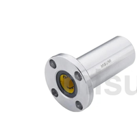 Bujes Lineales Redondos con Brida E-LBFM30LUU, Orificio Cebado E-LBFM30UU, Eje Estriado LBF30
