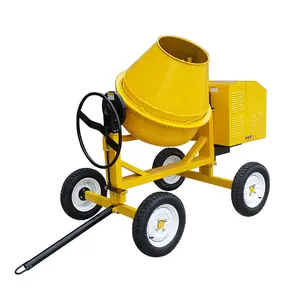 Melhor preço Foco na fabricação de máquinas portátil Small Gasoline Diesel Mixer Concrete Mixer