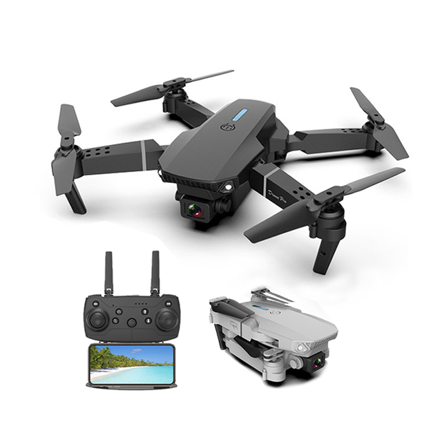 Hot Sale Rc Foldable Wifi Video Uav Electric Flip Rotate Quadcopter Rc Drones with 4k Camera