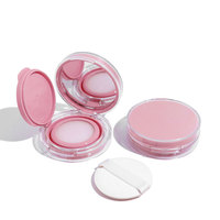 En stock – Boîtier vide rose pour coussin d'air cosmétique et fond de teint liquide PS 6g, compact pour blush