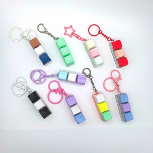 Tecla Personalizada con Impresión UV en PBT, Diseño de <span class=keywords><strong>Anime</strong></span>, 4 Teclas, Interruptor Mecánico, Clicker, Alivio del Estrés, Descompresión, Juguete Antiestrés para Teclado - Product Image 6