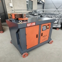 Machine à cintrer les barres d'armature GF-28, plieuse automatique CNC pour fils d'acier, équipement de traitement des barres de renforcement