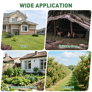 เครื่องไล่สัตว์อัลตราโซนิกพลังงานแสงอาทิตย์รุ่นอัพเกรดสำหรับใช้งานกลางแจ้ง ป้องกันกวาง กระรอก แมว แรคคูน กระต่าย สุนัข - Product Image 6