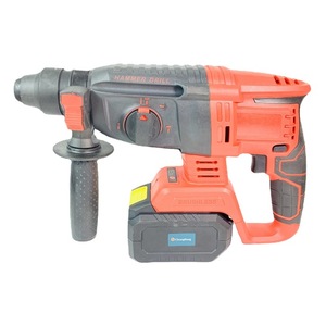 Bộ 3 Cái Dụng Cụ Điện 20V Lithium Không Chổi Than Điện Búa Góc Mài Không Dây Khoan Screwdriver Kết Hợp Bộ Đỏ C06 - Product Image 5