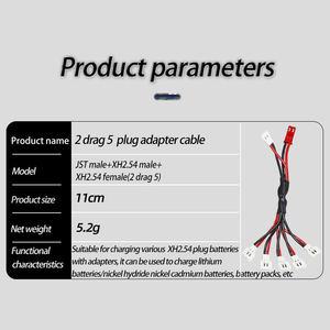 Cable Cargador para Dron RC Directo de Fábrica, Accesorios de Batería de Litio de Carga Rápida para <span class=keywords><strong>Syma</strong></span> X5C, Udi U818, MJX X400 - Product Image 4