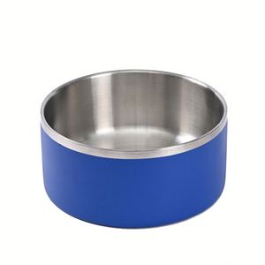 Bol pour animaux de compagnie en acier inoxydable 304 de 24 oz, directement de l'usine, faible MOQ, couleur personnalisée, bol en métal pour nourriture et eau pour chien, vente en gros - Product Image 2