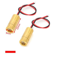 650nm 5mW 3V/5V 9mm ligne croisée point 9*21mm industriel MINI Module Laser rouge localiser la tête Laser LD Module Laser positionnement médical