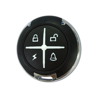 Nouvelle télécommande de portail à code roulant 433 MHz, 4 boutons, mini forme ronde pour barrière de garage, contrôle d'éclairage YET2145