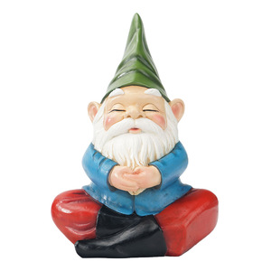 Nuevo producto ecológico transfronterizo, meditación, duende, jardín, elfo, adornos de resina, hogar al aire libre, patio, artesanías enanas - Product Image 5