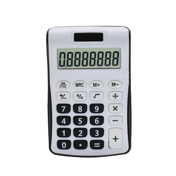 New Cheap Pocket Calculator 8 Digits Memory Function Mini Electronic Solar Calculator