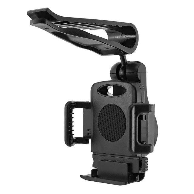 Car Phone Holder, 360 Multifunctional Car Sun Visor Phone Holder Universal Adjustable Cell Phone Holder for Car Home Kitchen