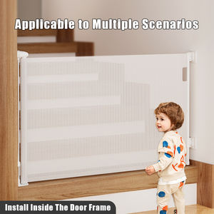 Barrière de sécurité rétractable PRODIGY SG021 <span class=keywords><strong>extensible</strong></span> de 1 à 3 mètres pour enfants, bébés, escaliers, parcs pour bébés - Product Image 3