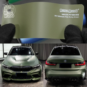 Pellicola Vinilica Verde Militare Opaca per Carrozzeria <span class=keywords><strong>Auto</strong></span>, Film Cambia Colore con Facile Rilascio dell'Aria, 1.52*17M - Product Image 1
