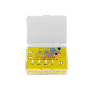 Kit di lucidatura dentale in pietra composita dentale per finitura e lucidatura 4110V/Kit di lucidatura per protesi dentarie in lega di amalgama - Product Image 2