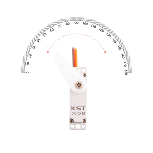 KST X08 V6.0 Coreless Digital Steel 2.8Kgf.cm 0.09sec RC Airplane Parts 8mm - Product Image 4