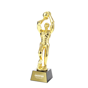 JINZUN Nuevo Modelo de Trofeo de Resina para Baloncesto, Trofeo de Tiro al Canasta Dorado/Plateado/Cobre, Trofeo de Slam <span class=keywords><strong>Dunk</strong></span> de 29 CM, Trofeo de Campeonato de Liga de Baloncesto - Product Image 4
