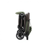Poussette bébé Abon BSS096 pliable d'une main, légère, compacte, portable, en alliage d'aluminium et polyester, pour nouveau-nés de 0 à 3 ans, 22 kg