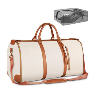 Bolsa de Viaje Multifuncional para Ropa, Porta Trajes Antiarrugas con Percha, Bolsa de Fin de Semana Impermeable para Hombres y Mujeres - Product Image 1