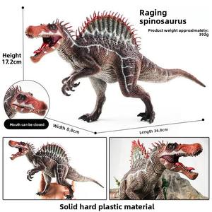 Modèle de dinosaure de simulation solide de vente directe du fabricant, modèle de jouet en plastique solide de dinosaure mobile à bouche - Product Image 4