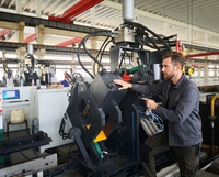 Ligne de poinçonnage et de cisaillement CNC haute vitesse pour profilés en acier, machine de poinçonnage d'angles de 14x10x19mm pour tours
