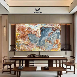 Losa de Cuarcita con Vetas Doradas Lapislázuli para Villas de Alta Gama, Pulido Personalizado, Técnica Natural para Interiores - Product Image 1