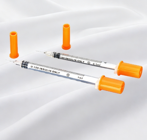 Jeringa de <span class=keywords><strong>Insulina</strong></span> de Grado Médico de Bajo Dolor, Aguja Ultrafina 30G 31G, 0.3ml 0.5ml 1ml, Empaquetada Individualmente y Esterilizada - Product Image 4
