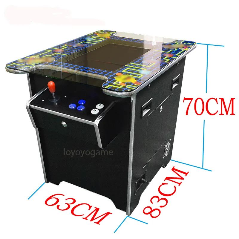 Bar bartesian cocktail machine jamma multi game table retro arcade cabinet two sides cocktail bartop table game machine