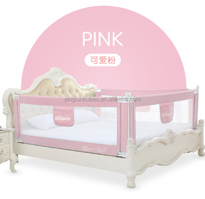 Barrière de <span class=keywords><strong>lit</strong></span> extra longue pour <span class=keywords><strong>lit</strong></span> de 1,8 m / Barrière réglable en hauteur pour tout-petit / Garde-<span class=keywords><strong>lit</strong></span> confortable pour <span class=keywords><strong>lit</strong></span> double Queen Size 0-3 ans - Product Image 2